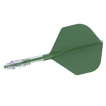 CUESOUL ROST AK57 T19 Carbon Fiber Rod with Integrated Standard Set of 3 Flights, Shape, (CS-AK57XB3-3)