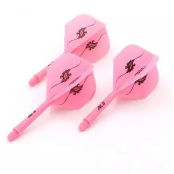 CUESOUL ROST Series Интегрированный полет Стандартная форма дротика Оперение Набор из 3 шт. (CSAK-56XHB)