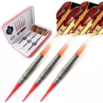 Набор дротиков Cuesoul Tungsten Soft Tip 20 г вольфрама с футляром 95%