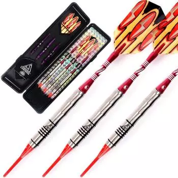 CUESOUL Tungsten Soft Tip Darts Precision Barrel - 16.16g (85% Tungsten)