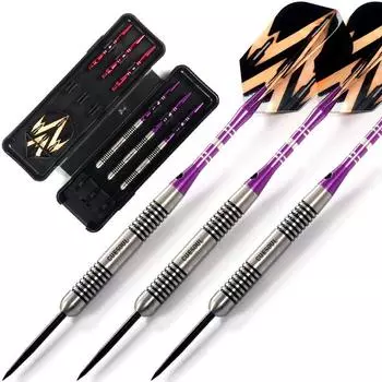 CUESOUL Tungsten Steel Tip Darts Precision Barrel 19g - (85% Tungsten)