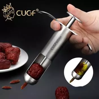 CUGF 304 Нержавеющая сталь Денуклеатор Мармелада Домашний Денуклеатор Кухонный Гаджет Денуклеатор