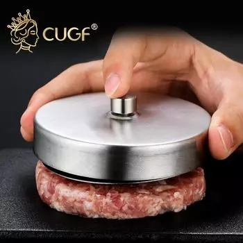 CUGF Кухонные гаджеты из нержавеющей стали, сделай сам, форма для мясного рулета, гамбургера, рисовые шарики, круглые булочки для омлета Small size