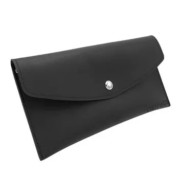 CUIR POCHE Pen Mobile Slim Adult Leather Scratch Water Stain Cosmetic Valuables Case, Phone, Design, Women s, Stylish, Look, Resistant, Repellent,