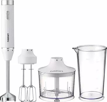 Cuisinart Slim Light Multi Hand Blender White & HB-500WJ