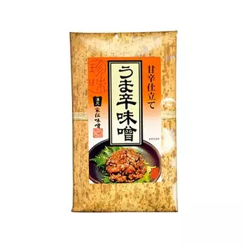 Цукэмоно семейная реликвия мисо сладкий и острый вкус острый мисо сладкий и острый вкус острый (бамбуковая бумага) (1 шт., мисо)