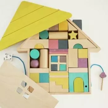 цумики деревянная игрушка гг кико (строительные блоки)