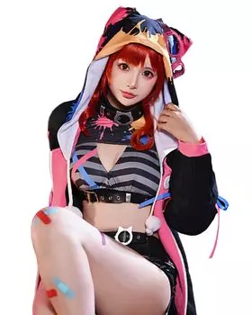 Цуна Некота Косплей VTuber Хэллоуин Кошка Первоначальный Костюм [milky time] Buspo!