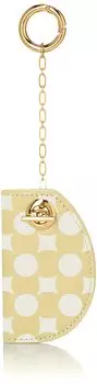 Cuo с брелоком для ключей Kira Nanban Print Leather Key Charm Yellow [La Karacho] Cloisonn (D)