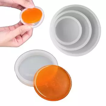 Подставка под чашку силиконовая форма геометрическая подставка под поднос форма из эпоксидной смолы для DIY смоляные коврики для чашек украшение дома простота в использовании 4