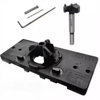 Cup Style Design Concealed Cup Style Hinge Jig Hole Punch Boring Hole Drill Guide DIY Projects