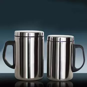 Cup With Handles Coffee Water Cup 350ml/500ml Insulated 500ML