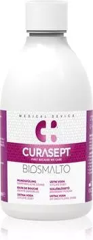 Curasept Biosmalto Sensitive Teeth Успокаивающий ополаскиватель для рта TU прозрачный