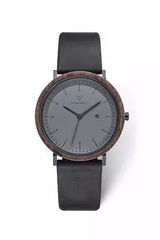 Часы Curbholz AMELIE деревянные, немецкий дизайн, водонепроницаемые, оригинальные, импортные, WAME9214, женские, черные