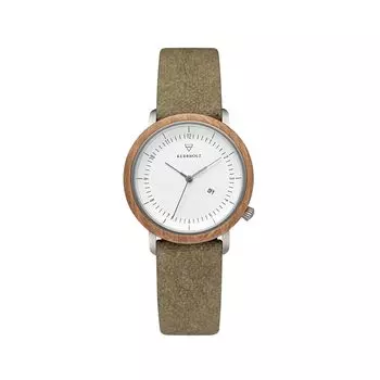 Curbholz Women s Watch, Wooden, German Design, Waterproof, Genuine Imported Product, MCAR7578