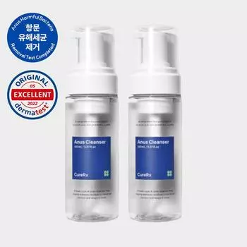 Cure RX Anus Cleanser Очищающее средство для ануса Очищающее средство для ануса 150 мл, 2 шт.