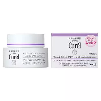 Curel Антивозрастной гель-крем 40 г - уход за кожей для сияния молодости