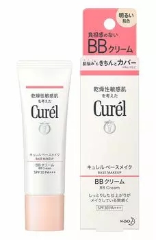 Curel Base Make BB Cream Яркий тон кожи 35 г (х 1)