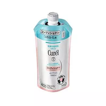Curel Conditioner Refill 340ml Weakly Acidic, Unscented, Uncolored