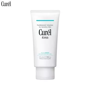 Curel INTENSIVE MOISTURE CARE Очищающий гель для макияжа, «Фундаментальные решения для чувствительной кожи», 130 г. - Уход за кожей 130 g.