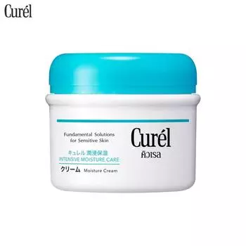 Curel Intensive Moisture Care, Увлажняющий крем, Фундаментальные решения для чувствительной кожи, 90 г. - Уход за кожей 90 g.