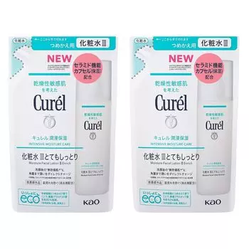 Curel Lotion III Very Moist Refill 130 мл x 2 [Набор 2]