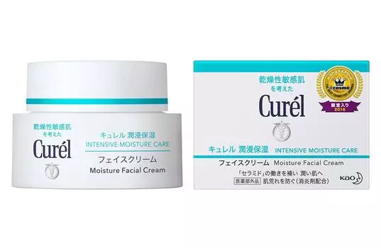 Curel увлажняющий крем для лица 40г