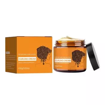 Curl Cream Natural Увлажняющий несмываемый кондиционер Wave Elastic Styling Стайлинг Эластин One Size белый