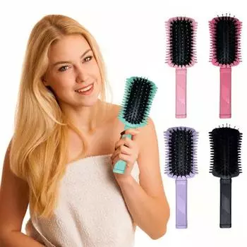 Curl Define Styling Brush Кисть для придания объема кистью для вьющихся волос для женщин розовый
