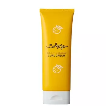 Curly Me Curl Cream Слегка Ароматизированный Вьющийся Волос Tenpa Curly Hair Perm (Юдзу) (100г тюбик)