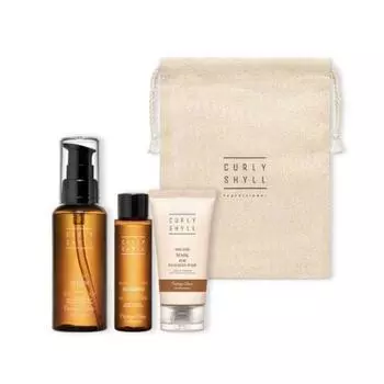 CURLYSHYLL Silky Oil Serum Special Set 4items - Сыворотка с шелковистым маслом