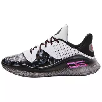 Curry Brand Curry 4 Low FloTro Davidson Мужские кроссовки Черный Белый Красный 3028053-001 41