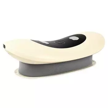 Curved Lumbar Spine Massager Intelligent Adjustable Back Vibration Electric Waist Massager Hot Compress Spine Health Care Gift