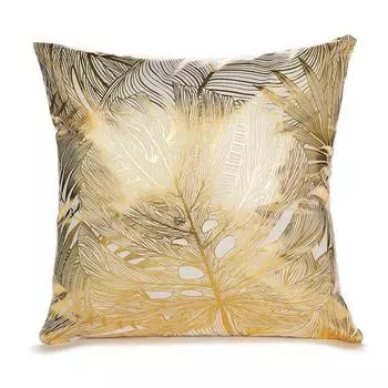 Cushion Bronzing Geometric Cover Fashion Classical Home Decor Pillow Case Cover Gold