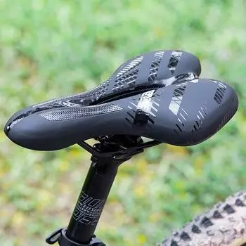 Cushion mountain road bicycle saddle thickened super soft silicone shock absorber Default item