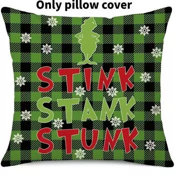 Cushion The Cover Christmas Sofas Pillows Case Throw Xmas Decor Home Style 1