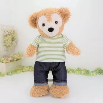 cushu cush Duffy Shellie May Сделано в Японии мягкая игрушка одежда костюм желтый каймой брюки комплект CDS255S нарядная футболка 2-х частей