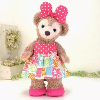cushu cush Duffy ShellieMay костюм мягкая игрушка товары одежда сладости узор лосось розовый комплект из 3 предметов лента и обувь cds333s платье-наряд, розовый