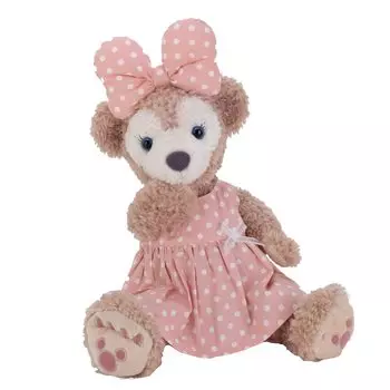 cushu cush Shelliemey Костюм Duffy Shelliemey Светло-розовое платье в горошек без рукавов с лентой 43 см для размера S и