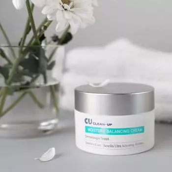 CUSKIN CU Clean-Up Moisture Balancing Cream, Увлажняющий, Kbeauty, корейская косметика, пробник