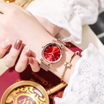 Custom Ladies Watch Women s Watch Belt Internet celebrity Fashion Temperament Student Watch Quartz Watch Spot