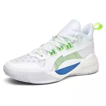 Custom Logo Basketball Shoes Free Design Shock Absorption and Wear Resistant Outdoor Sneakers for Men Women with Mesh Insole 41 фиолетовый