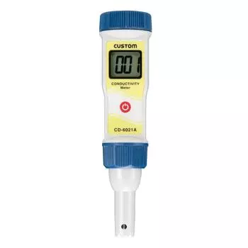 CUSTOM Waterproof Conductivity Meter with automatic temperature correction function 0~1990S/cm CD-6021A