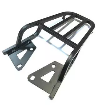 CustomDivine Honda Задний багажник Черный стальной Grom GROM MSX125 Велосипед Custom Parts Внешний продукт (черный)