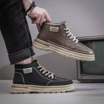 Customized foreign trade Martin boots men s shoes versatile comfortable trendy casual youth versatile trendy shoes new tooling shoes 39