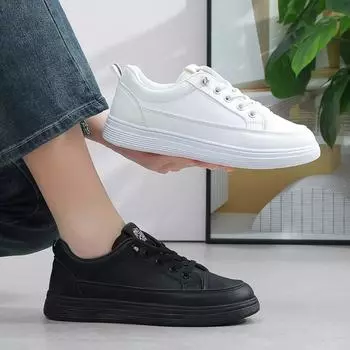 Customized shoes children s versatile little white shoes women s spring and summer new Korean version student breathable casual white shoes single s 35