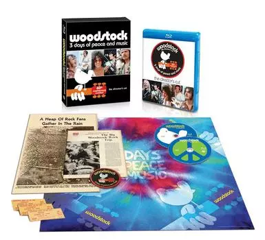 Cut Three Days of Peace and Music 40th Anniversary Revisited Edition Director s Woodstock Love, (Limited Edition/2 Discs) [Blu-ray]