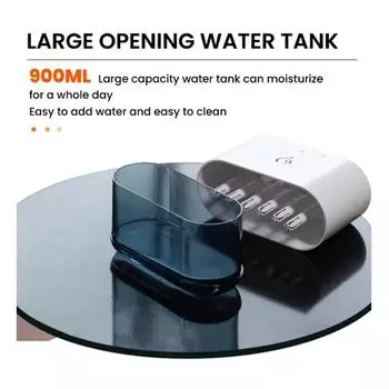 Cute 2025 New New music ultrasound flame air humidifier for the белый