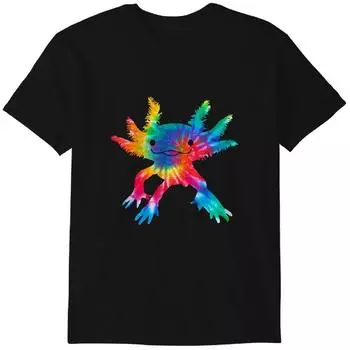 Cute Axolotl Tie Dye T-Shirt, Axolotl Lover Shirt, Kids Mens Womens Funny Axolotl T-Shirt, Funny Axolotl Shirt, Axolotl Gift Classic T-shirt M