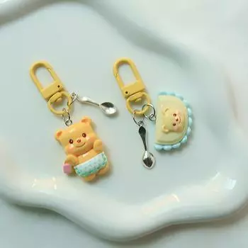 Милый медведь DIY мобильный телефон ювелирные изделия кулон милый медведь брелок аксессуары кулон подарок as the picture